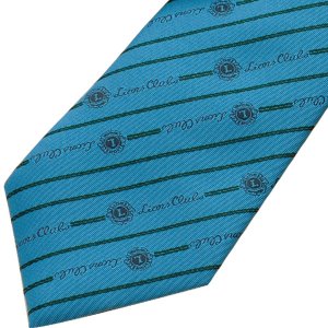 画像3: ポケットチーフ付き 織ネクタイ　ブルー